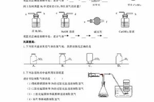 常见气体制取初中化学课件,初中化学常见气体的制取